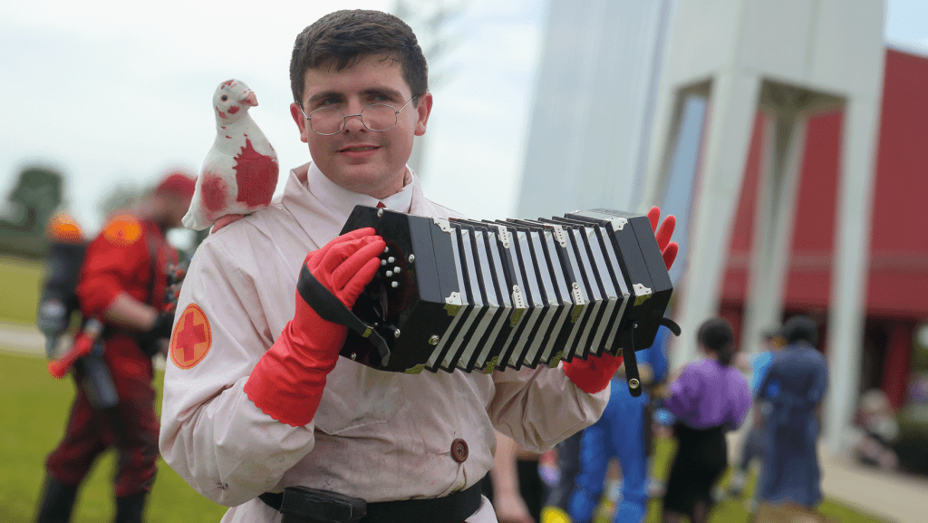 Medic and his accordion - Momocon 2025